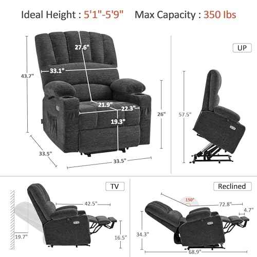 Power Lift Recliner Chair for Elderly