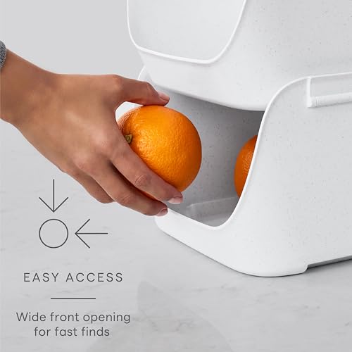 ShelfBin Stacking Pantry Bins (2 Count)