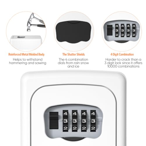 Key Lock Box Wall Mounted