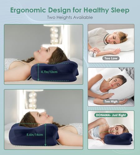 Cervical Pillow Ergonomic Memory Foam Pillow for Neck Support