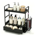 Bathroom Counter Organizer with Basket