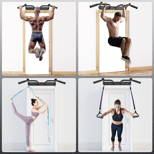 Heavy Duty Wall Mount Doorway Pull Up Bar Joist Mount Chin Up Bar