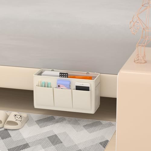 Bedside Caddy Storage Organizer for Bed Rails