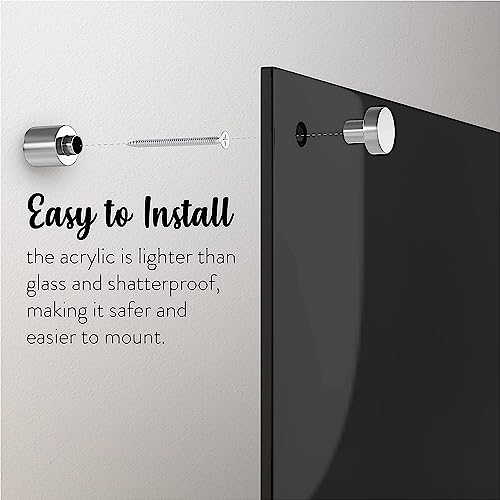 Deco Border Acrylic Dry Erase Board