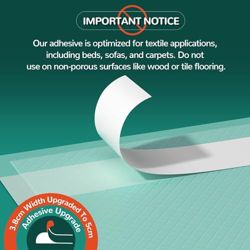 Bed Pads with Adhesive Strips 36''X36'' (30 Count)