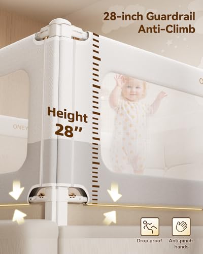 78.7” Baby Bed Rail Guard for Toddlers - Bel Marant