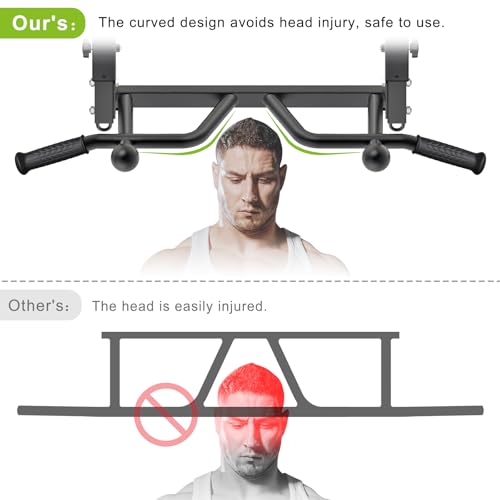 24" Ceiling Mounted Pull Up Bar