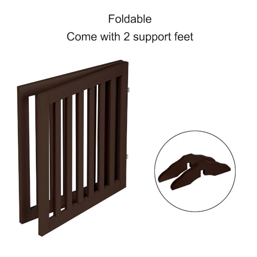 24”H Free Standing Pet Gate for Dog Cat