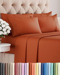 Queen 6 Piece Bed Sheet Set (6 Count)