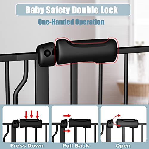Black Baby Gate 30