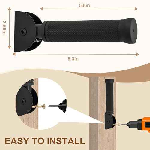2 Pack Flip Up Grab Bars for Seniors (2 Count)