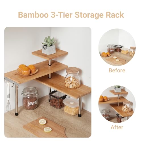 3 Tier Corner Shelf