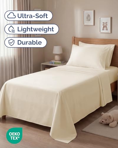 Twin 4 Piece Bed Sheet Set (4 Count)