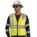 Purple Hi Visibility Vest Reflective