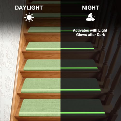 Non Slip Stair Treads for Wooden Steps Indoor