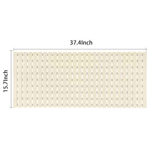Shower Mat Non Slip Bathtub Mat 37.4 x 15.7 Inch Bath Mat for Tub