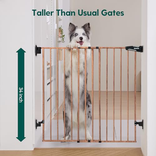 34" Extra Tall No Bottom Bar Baby Gate