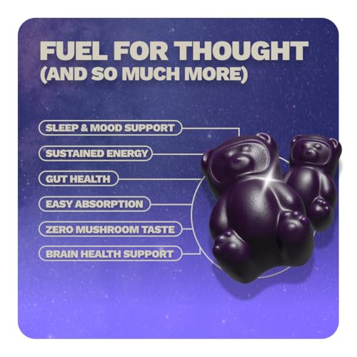 Nutrops Nootropics Mushroom Gummies for Brain Health (224 Count)