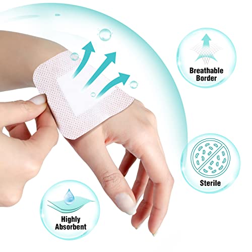 Sterile Island Dressing Bordered Gauze (50 Count)