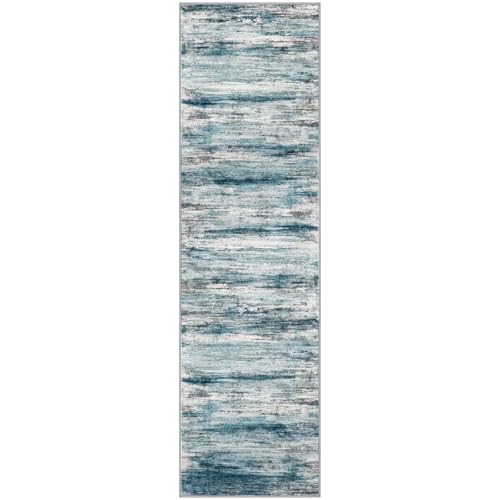 Modern Abstract Runner Rug (14 Sq Ft)