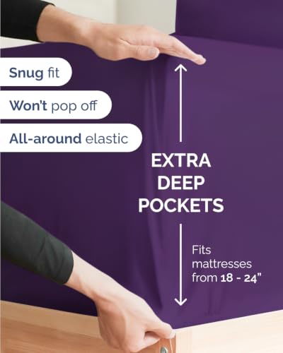 Extra Deep Flex Top Split Head King Sheet Set