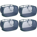 4 Pack Collapsible Laundry Baskets (4 Count)