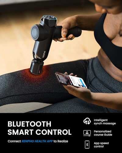 Power+ Thermacool Massage Gun with Heat and Cold Head