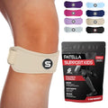 Sleeve Stars Swedish Brand Patellar Tendon Support Strap for Women & Men Effective Osgood Schlatter Knee Brace Youth & Kids Knee Brace with 3 Adjustable Length fits 7"