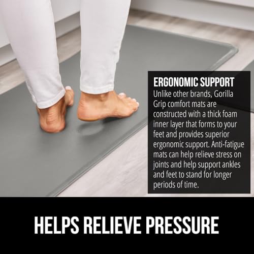 Cushioned Kitchen Mats for Floor (2 Count)