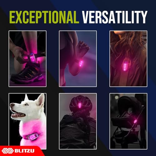 LED Safety Lights 4 Pack (4 Count)