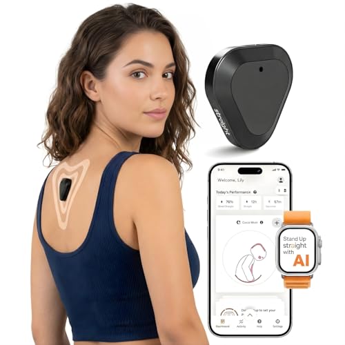 Straight Plus AI Powered Posture Corrector Trainer Device
