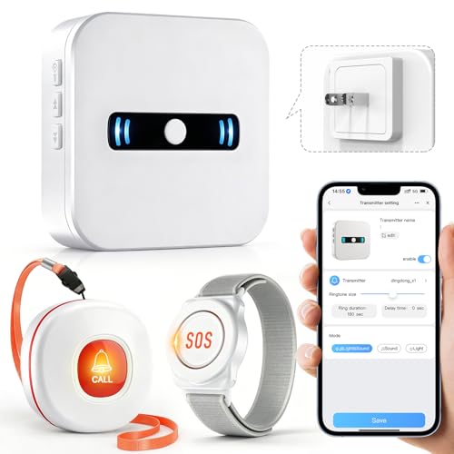 WiFi Caregiver Call Button Calls Phone