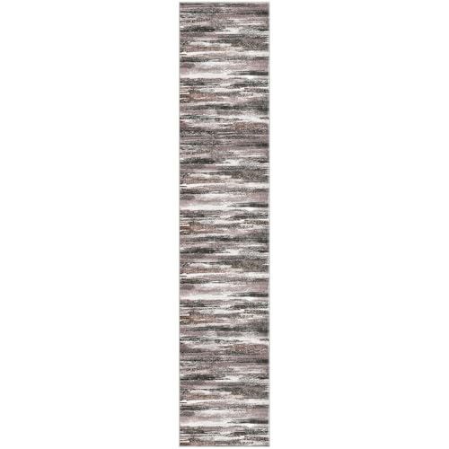 Modern Abstract Runner Rug 2x10 (24 Sq Ft)
