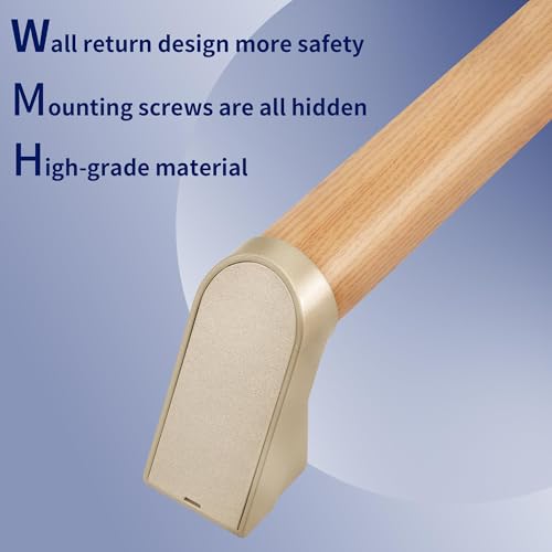 6 FT Modern Aluminum Handrail Set
