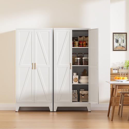 61" Tall Metal Pantry Cabinet