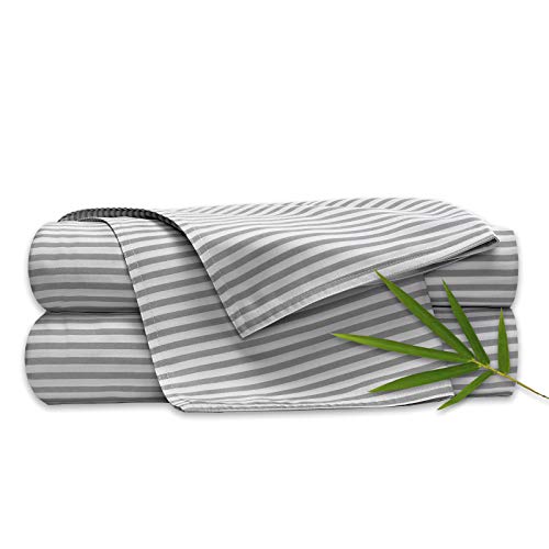 Full Sheets Genuine 100% Organic Viscose Derived from Bamboo Bed Sheet Set
