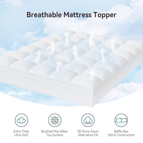 RV Short King Mattress Topper