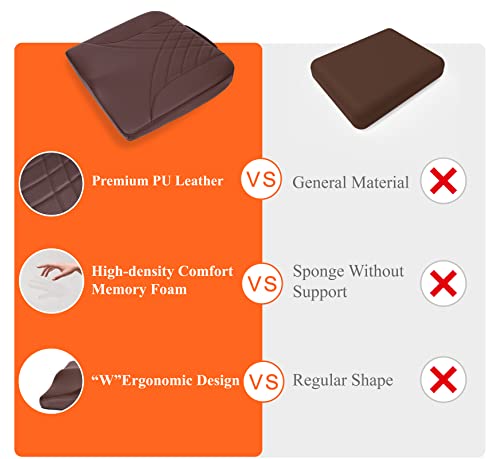 Memory Foam Car Seat Cushion for Driving Comfort and Office Use