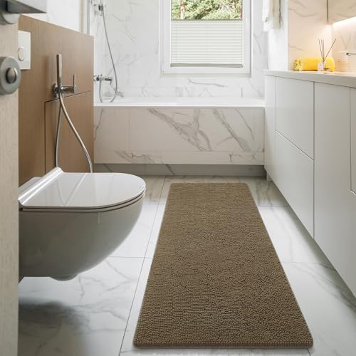 Luxury Bathroom Rug Shaggy Bath Mat 24 x 70 Inch
