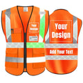 Luminous Safety Vest Customize Your Logo Work Vest with Luminous Hi