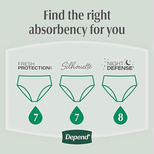 Fresh Protection Adult Diapers for Women (18 Count)