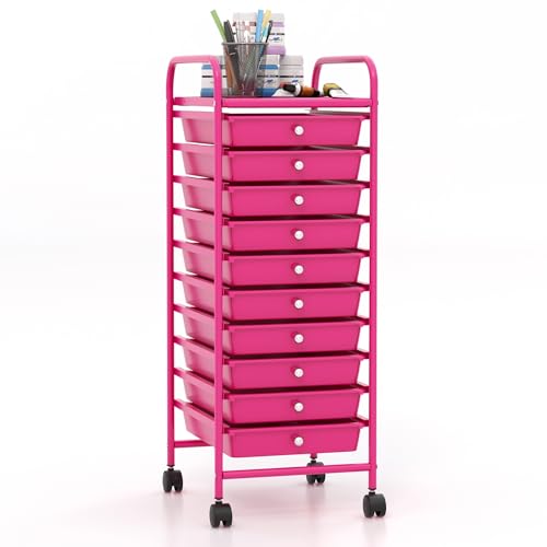 10 Drawer Storage Cart w
