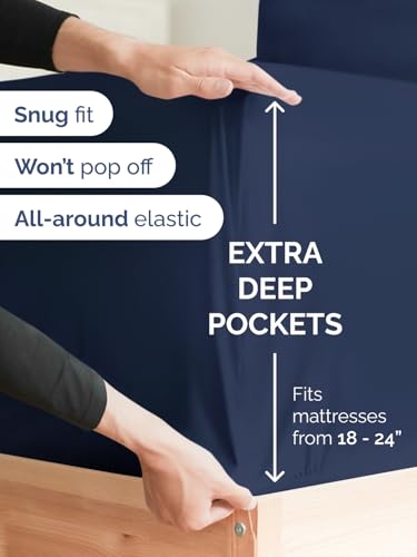 Extra Deep Split King Sheet Set