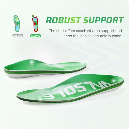 250+ lbs Plantar Fasciitis High Arch Support Insole for Men Women