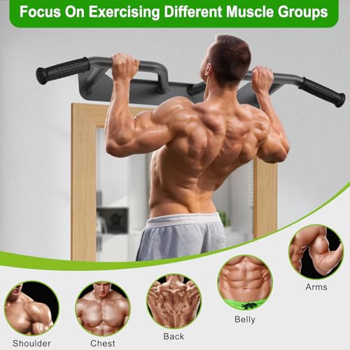 Pull Up Bar Wall Mount Heavy Duty Steel Joist Mount Chin Up Bar