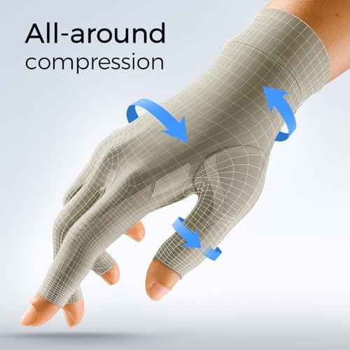 All Around Compression Arthritis Gloves for Women Men for Pain