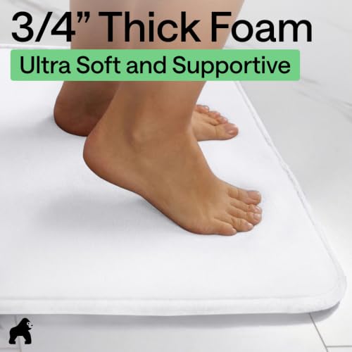 Memory Foam Bath Rug for Bathroom