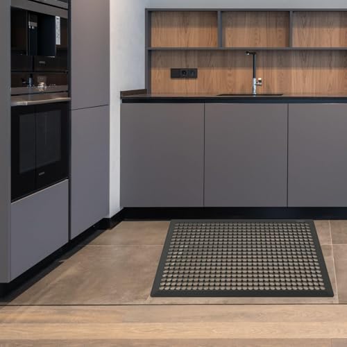 4 Pack Rubber Floor Mats 36”x24” (4 Count)