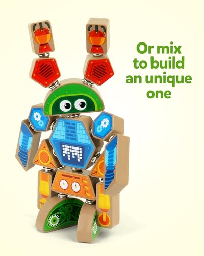 Snap Together Robot Builders for Toddlers