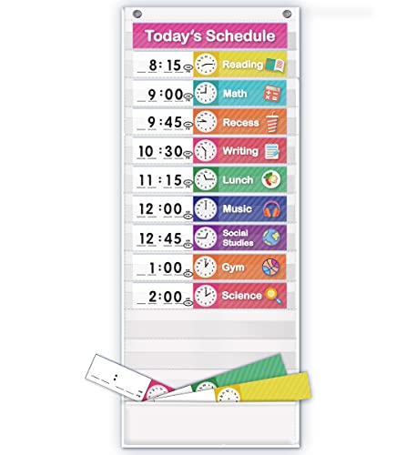 Daily Schedule Pocket Charts